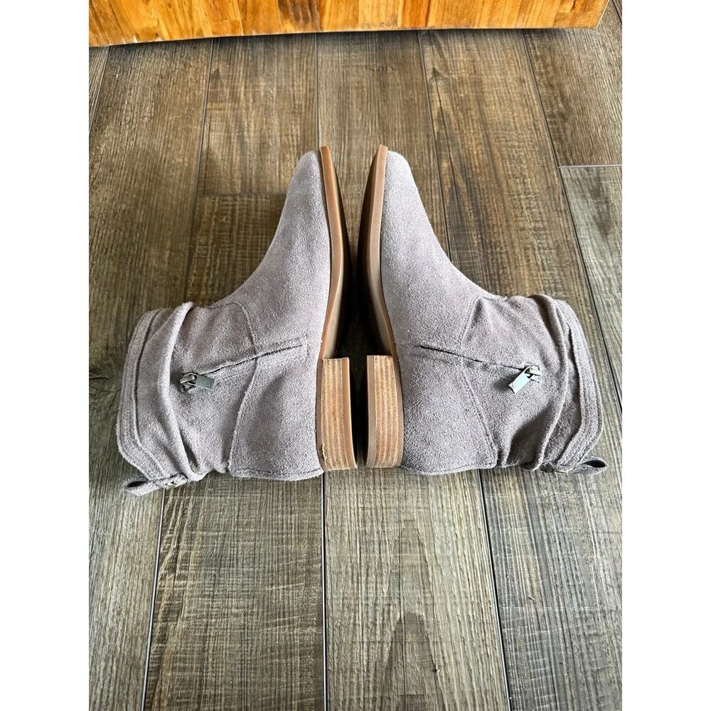 Koolaburra by UGG Lorelei Slouch Suede Boots Sz. 9.5 New Taupe